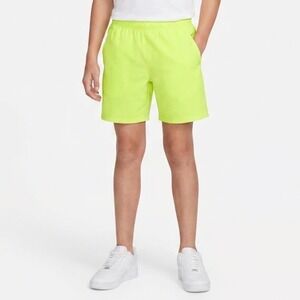 DSG Boys Agility Short Light Lime Neon Green Athletic Gym Shorts L 14-16 NEW